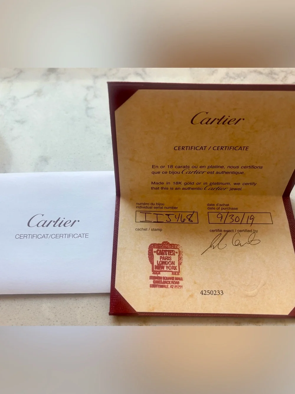 Cartier comes everything